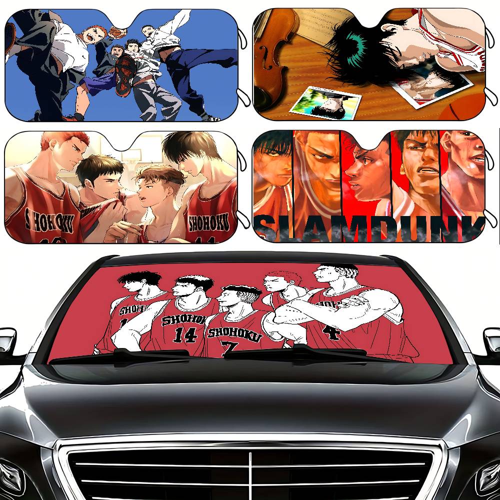 Windshield Sun Shade - Anime S-Slam Dunk Stylish And Trendy