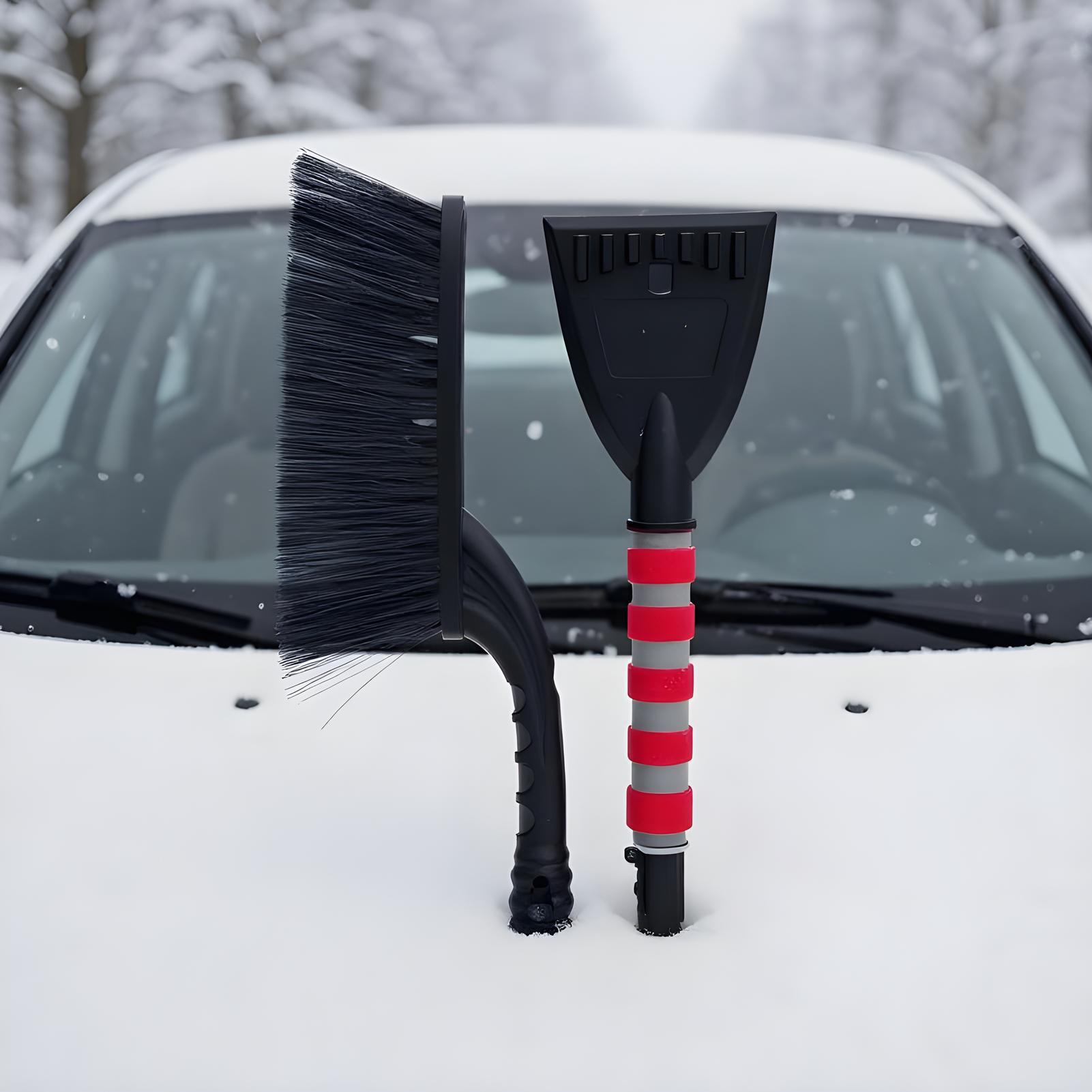 Car Scraper Snow Brush Windshi - Car Mirror ulasan dan harga
