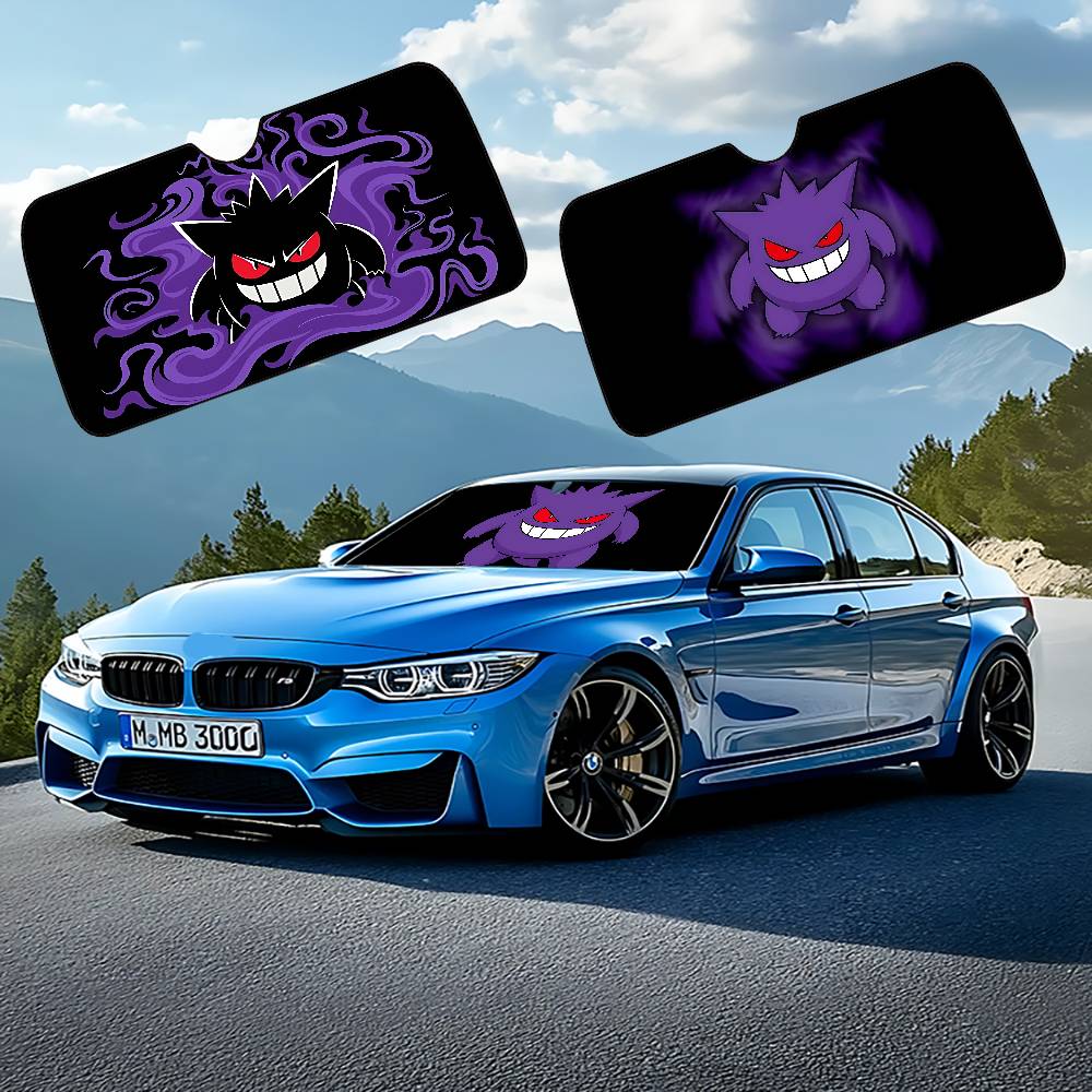 Anime Cute G-Gengar Stylish An - Windshield Sun Shade ulasan dan harga