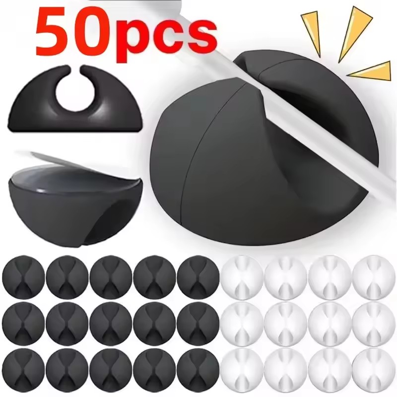 5/50Pcs Mini Cable Winder Orga - Car Organizer ulasan dan harga