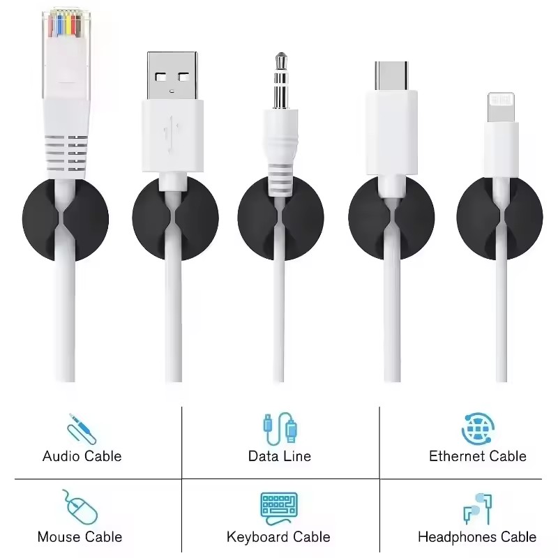 5/50Pcs Mini Cable Winder Orga - Car Organizer ulasan dan harga