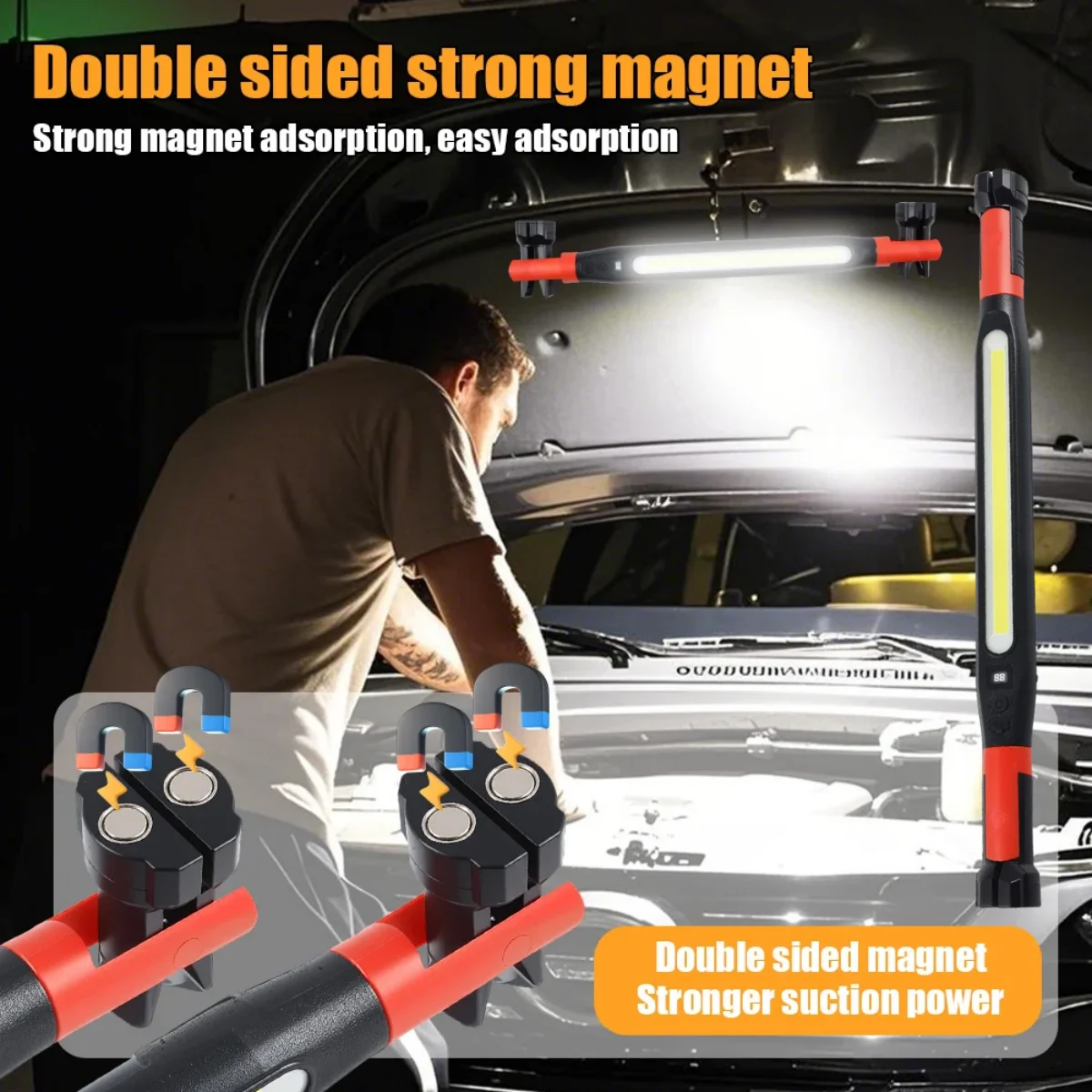 Rechargeable LED Work Light Hi - Car Led Light ulasan dan harga