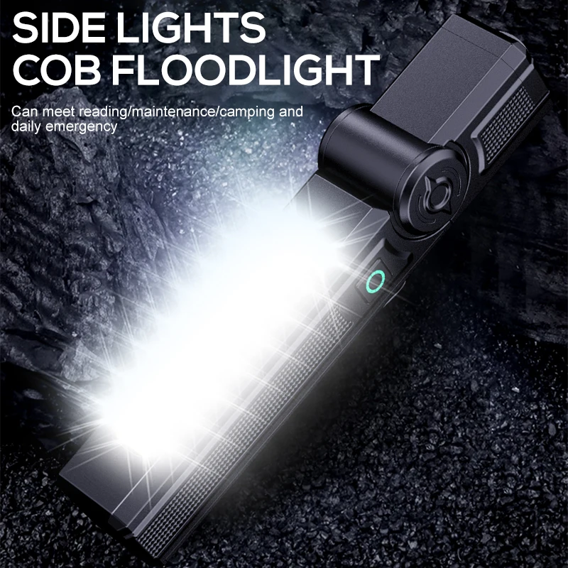 Portable COB + High-Power LED  - Car Led Light ulasan dan harga
