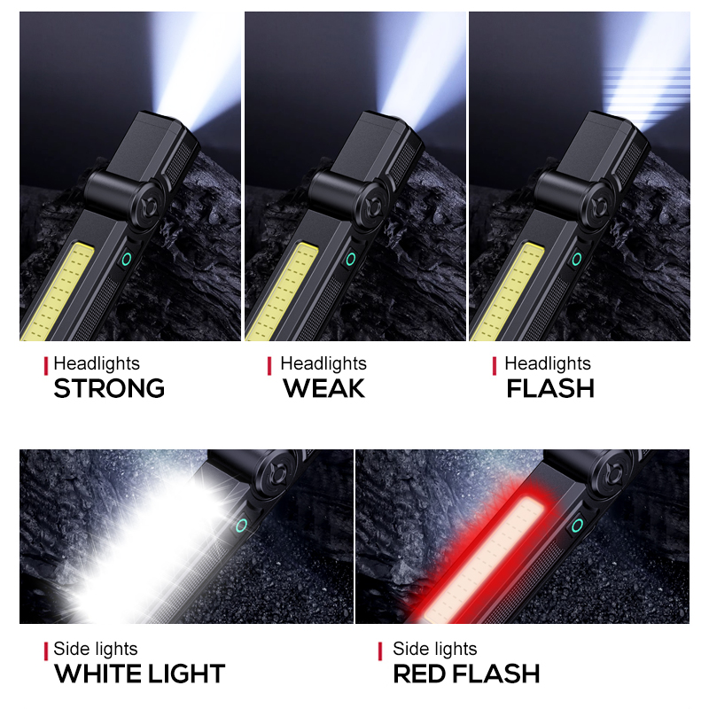 Portable COB + High-Power LED  - Car Led Light ulasan dan harga