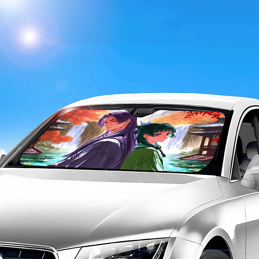 Anime K-kusuriya No Hitorigoto - Windshield Sun Shade ulasan dan harga
