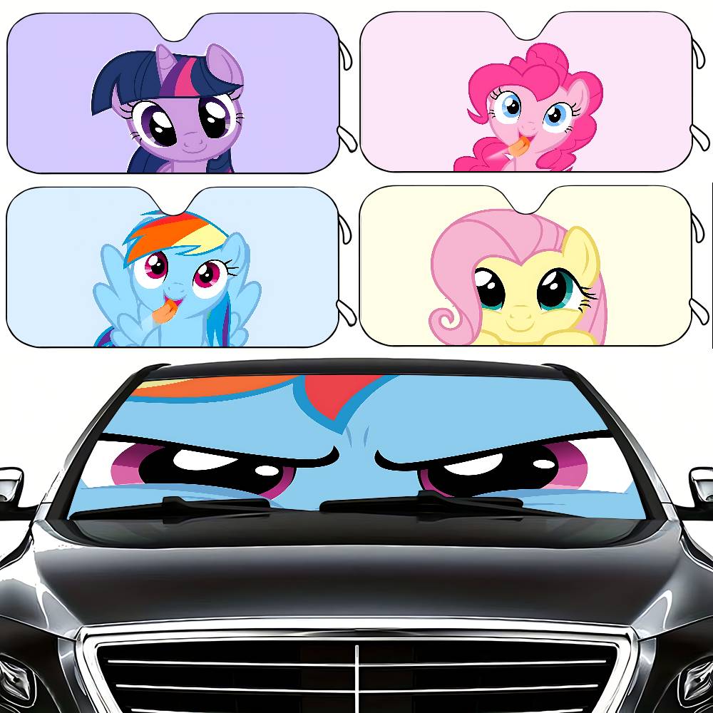 Cute Anime-M-my-little-ponyS K - Windshield Sun Shade ulasan dan harga