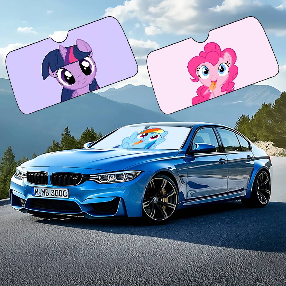 Cute Anime-M-my-little-ponyS K - Windshield Sun Shade ulasan dan harga