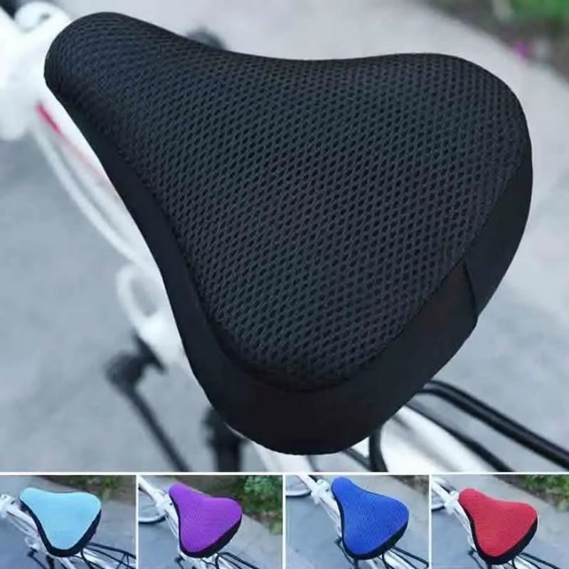 1PC 3D Soft Silicone Bike Seat - Car Seat Cover ulasan dan harga
