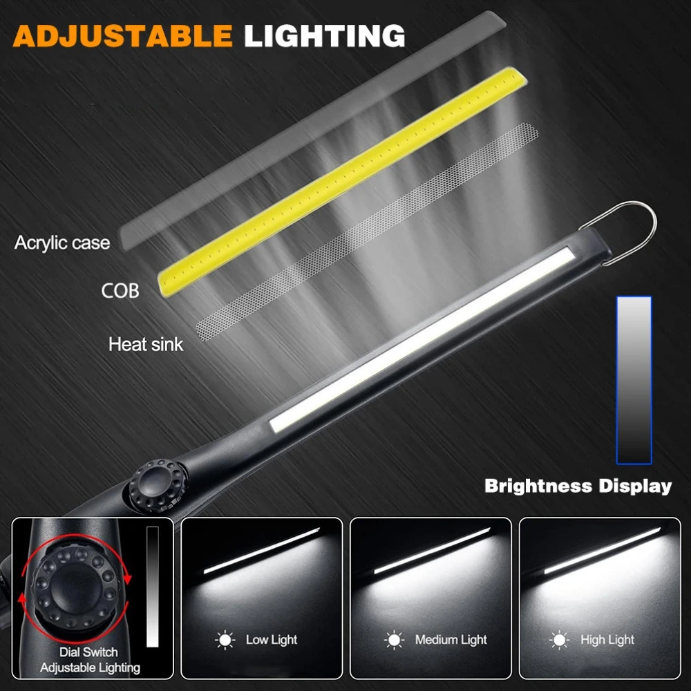 Multifunctional COB Flashlight - Car Led Light ulasan dan harga